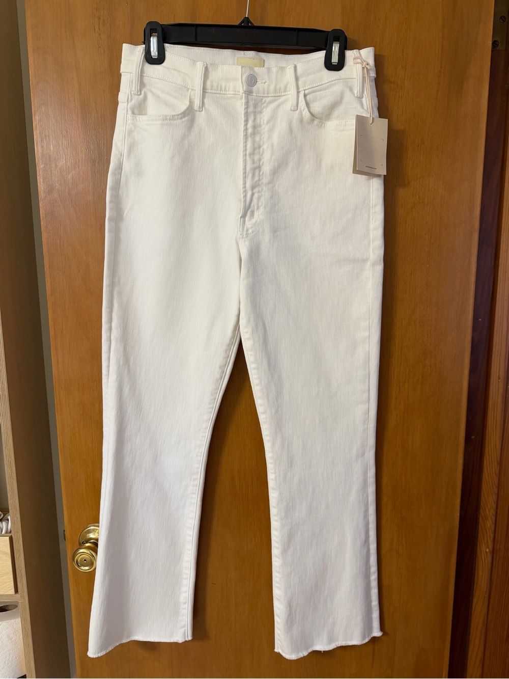 MOTHER The Hustler Ankle Fray Jeans